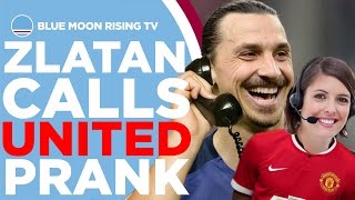 Zlatan Ibrahimovic Calls Manchester United [upl. by Noraf]