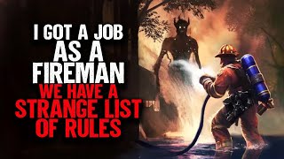 I got a Job as a Fireman We have a STRANGE List of RULES [upl. by Haag]