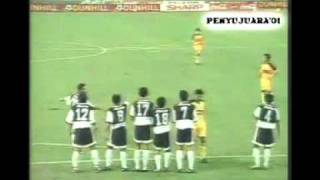 Final Piala Malaysia 2001 Terengganu vs Perak 21 [upl. by Bonaparte]