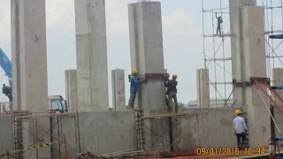 precast column [upl. by Aynav]