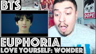 BTS Euphoria  Theme of LOVE YOURSELF 起 Wonder REACTION [upl. by Bremer]