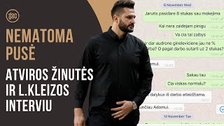 „Nematoma pusė“ Linas Kleiza atskleistos žinutės ir atviras interviu apie karą Vilniaus klube [upl. by Tarra411]