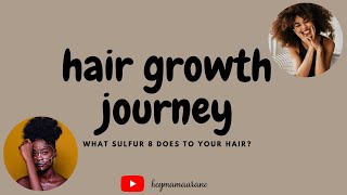 What Sulfur 8 Does to Your Hair  Blog amp Video [upl. by Jacobah80]