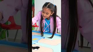 Kids amp Parents Play Giant Operation Game [upl. by Fiorenza]