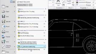 AutoCAD Drawing Area Tutorial Crosshairs and Mouse [upl. by Tobie]