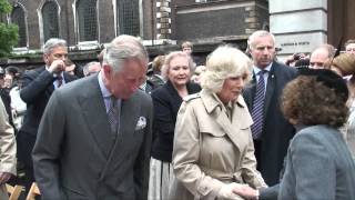 The Diamond Jubilee The Prince of Wales and Duchess of Cornwall attend the Piccadilly Big Lunch [upl. by Drolet]