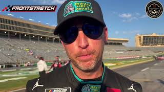 Denny Hamlin Talks About His Race Strategy At Atlanta [upl. by Gerrit]