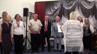 BRYNMILL COMMUNITY CHOIR SING AT JAZZ HERITAGE WALES EXHIBITION 2016 [upl. by Suiramaj160]