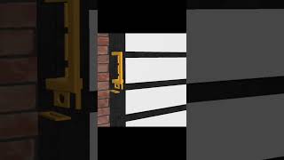 Sliding door lock DIY Homemade Door Lacth door mechamism mechanic [upl. by Rogozen765]