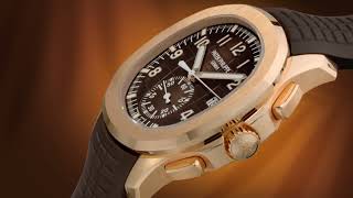 Patek Philippe Aquanaut Chronograph Reference 5968R001 [upl. by Mccarty]