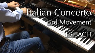 イタリア協奏曲 第3楽章（バッハ）J S Bach  Italian Concerto 3rd Movement  pianomaedaful [upl. by Mala215]