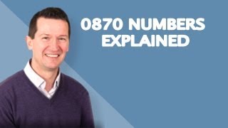 0870 Numbers [upl. by Pooley631]