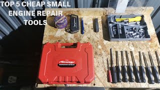 TOP 5 CHEAP SMALL ENGINE REPAIR TOOLS [upl. by Culliton]