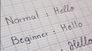 HELLO in Amazing English Handwriting [upl. by Acirederf]