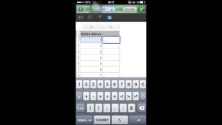 Mise en forme conditionnelle bricolée dans Numbers iOS [upl. by Gustavus]