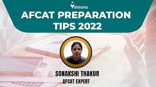 AFCAT Preparation Tips 2022 [upl. by Grosz60]