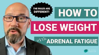 ADRENAL FATIGUE FIX in 5 Mins  Tips to Lose Weight with Adrenal Fatigue 😊 [upl. by Zetes451]