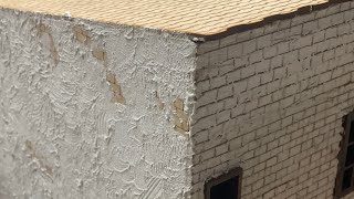 How To Create A Stucco and Brick Finish Effect [upl. by Airrotal909]