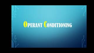 Operant conditioning  Theory of learning  UrduHindi  easy lecture BF Skinner learning part 2 [upl. by Eelanaj]