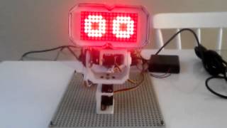 Robot eyes with Arduino LED matrix and MAX7219 [upl. by Egide]