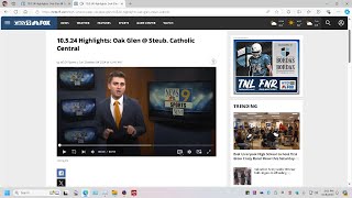 2024 Oak Glen vs CCHS wtov9 highlights [upl. by Ekard]