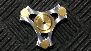 Ternion CuZn Revspin  Fidget Spinner NTO Designs [upl. by Quin]