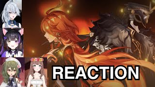 Japanese Streamers React to Ignition Teaser A Name Forged in Flames  Genshin Impact GenshinImpact [upl. by Innavoj118]