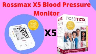 Rossmax X5 Blood Pressure Monitor [upl. by Durkin329]