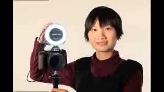 Aputure Amaran Halo LED Ringflash [upl. by Yesima260]