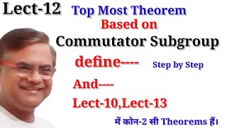 Commutator Subgroup of a Group [upl. by Otsirc206]