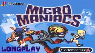 Micro Maniacs Ps1 Longplay [upl. by Atekan]