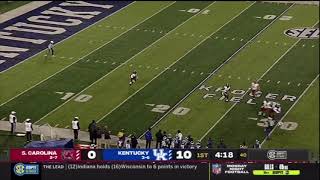 2020 USC vs Kentucky  Dakereon Joyner 52 Yd Kickoff Return [upl. by Metts]