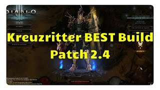 Kreuzritter Der beste Build für Patch 24  Dornen des Ansuchers SET [upl. by Tihom]