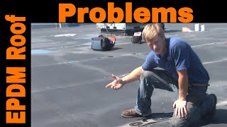 Flat Roof Problems with EPDM Rubber Membranes [upl. by Ihcas]