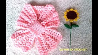 How to crochet scarf ❄️ Hướng dẫn móc khăn len ❄️ [upl. by Aeel]