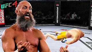 Tommaso Chiampa  Wrestler vs Bruce Lee EA sports UFC 4  Rematch [upl. by Akeinahs]