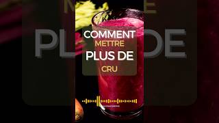 Comment consommer plus de cru [upl. by Lobell]