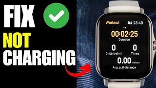 Amazfit GTS 22e Not Charging  How To Fix [upl. by Anitnuahs]