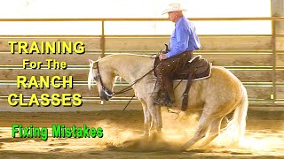 Horse Training For Ranch Class Competition  Ranch Reining Ranch Pleasure Ranch Trail [upl. by Britte762]