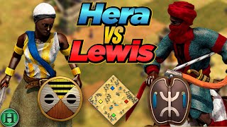 Malians vs Berbers  1v1 Arabia  vs Lewis  AoE2 [upl. by Noella121]