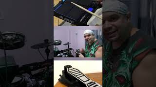 Ligando Pedal Yamaha Hh65 no Alesis Pro 8 [upl. by Laucsap]