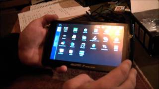 Test Complet Archos 7 Home Tablet [upl. by Sterling658]