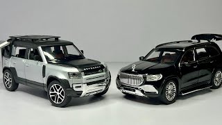 Collectors Choice MercedesMaybach GLS 600 vs Land Rover Defender diecastmodels [upl. by Sternlight]