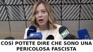 GIORGIA MELONI SUL 25 APRILE quotDEPORRÒ UNA CORONA DI FIORI COME FACCIO OGNI ANNOquot [upl. by Nobie535]