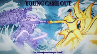 YOUNG CAH OUT Locked In x Ginseng Strip Remix OFFICIAL VISUALS BY lilyco999 [upl. by Haimehen]