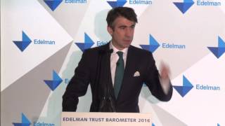 Edelman Trust Barometer 2016 UK Findings [upl. by Amor]