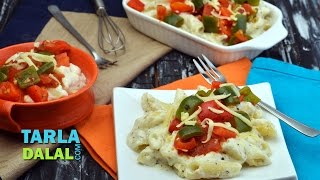 Pasta and Vegetable Casserole by Tarla Dalal [upl. by Stalker702]