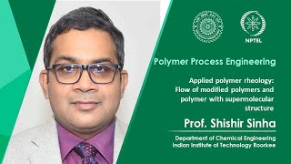 Lecture 13Applied polymer rheology Flow of polymers with supermolecular structure [upl. by Ahsatan]