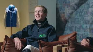 Billy Lee chats to Irish rugby star James Lowe about his first Group 1 win aboard Fiesolana [upl. by Aiciram]