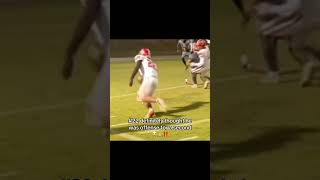 He was bouta go the WRONG WAY😂🔥youtubeshorts football footballshorts highschoolfootball [upl. by Sopher]